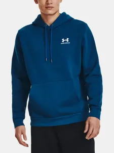 Under Armour UA Essential Fleece Hoodie Sweatshirt Blue