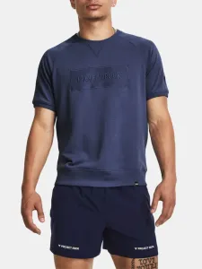 Under Armour Project Rock Terry Gym Sweatshirt Blue #1553668