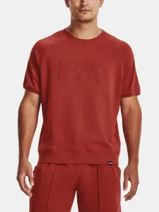 Under Armour Project Rock Terry Gym Sweatshirt Red #1553663