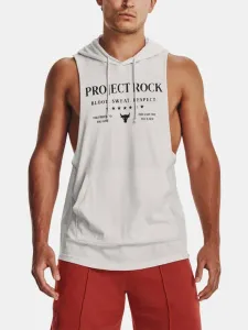 Under Armour Project Rock SL Hoodie Q3 Sweatshirt White #1553713