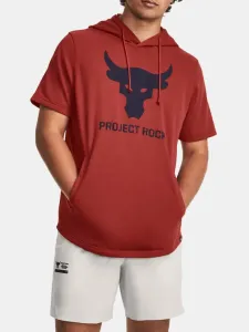 Under Armour Project Rock Terry SS HD Sweatshirt Red