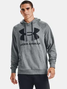 Under Armour Rival Fleece Big Logo HD Sweatshirt Grey #42933