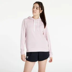 Under Armour Rival Terry Hoodie Retro Pink/ White #187423