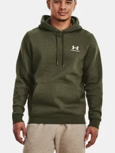 Under Armour UA Essential Fleece Hoodie Sweatshirt Green #1722300