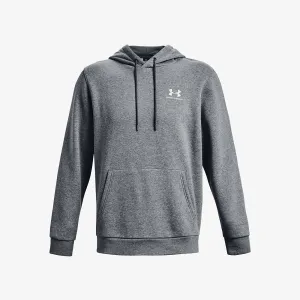 Under Armour UA Essential Fleece Hoodie Sweatshirt Grey #40655