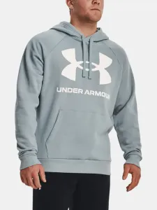 Under Armour UA Rival Fleece Big Logo HD Sweatshirt Blue #1280149