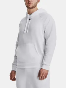 Under Armour UA Rival Fleece Hoodie Sweatshirt White #1604895