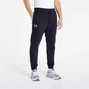 Under Armour Men's UA Essential Fleece Joggers Black/White 2XL Fitness Trousers