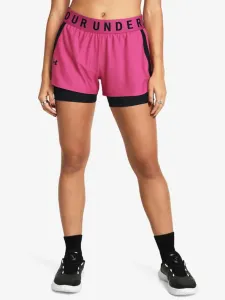 Under Armour Play Up 2-in-1 Shorts Pink