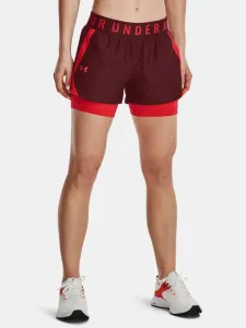 Under Armour Play Up 2-in-1 Shorts Red