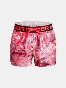Under Armour Play Up Printed Kids Shorts Red