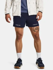 Under Armour Project Rock 5in Woven Short pants Blue
