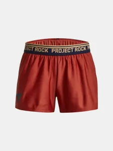 Under Armour Project Rock G Play Up Kids Shorts Red