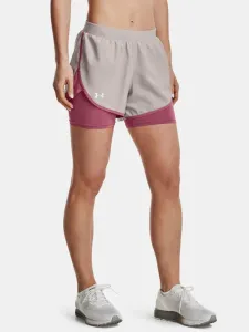 Under Armour UA Fly By Elite 2-in-1 Shorts Beige