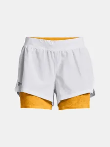Under Armour UA Iso-Chill Run 2N1 Shorts White