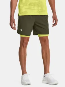 Under Armour UA Launch 7'' 2-In-1 Short pants Green