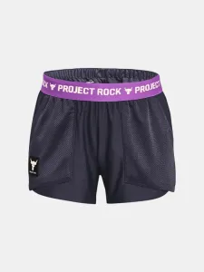 Under Armour UA Project Rock Play Up Kids Shorts Grey