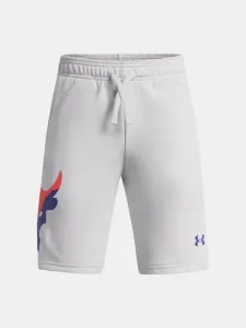 Under Armour UA Project Rock Terry Kids Shorts White