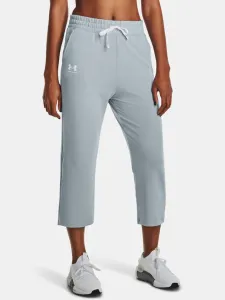 Under Armour UA Rival Terry Flare Crop Sweatpants Blue
