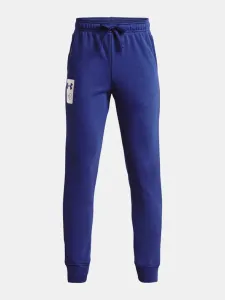 Under Armour UA Rival Terry Kids Joggings Blue