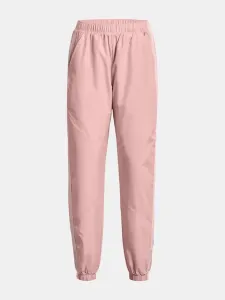 Under Armour UA Rush Woven Trousers Pink