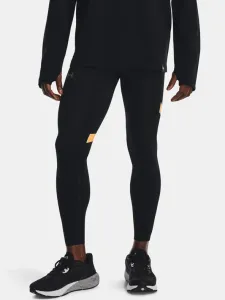 Under Armour Men's UA Speedpocket Tights Black/Orange Ice 2XL Running trousers/leggings