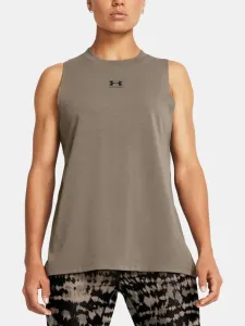 Under Armour Campus Muscle Top Brown