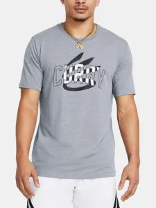 Under Armour Curry Champ Mindset T-shirt Grey