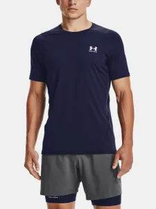 Under Armour HG Armour Fitted SS T-shirt Blue #43489