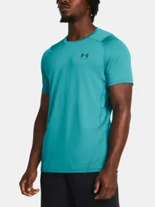 Under Armour HG Armour Fitted SS T-shirt Blue
