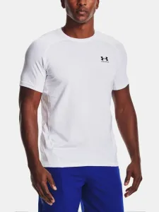 Under Armour HG Armour Fitted SS T-shirt White