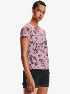 Under Armour Iso-Chill 200 Print T-shirt Pink
