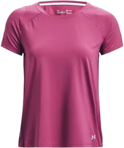 Under Armour Iso-Chill Run Pink Quartz/Halo Gray M Running t-shirt with short sleeves
