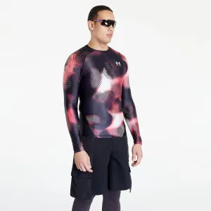 Under Armour IsoChill Printed Compression LS Black/ Phosphor Green #740083