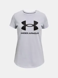 Under Armour Live Sportstyle Graphic SS Kids T-shirt Grey