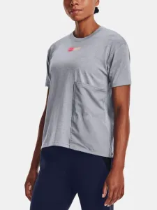 Under Armour Live Woven Pocket T-shirt Grey