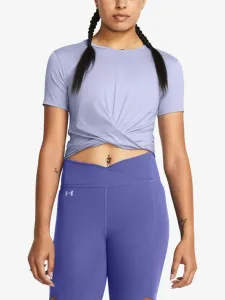 Under Armour Motion Crossover Crop SS T-shirt Violet