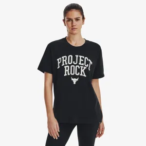 Under Armour Project Rock Heavyweight Campus T-Shirt Black