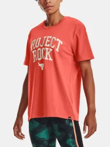 Under Armour Project Rock Hwt Campus T T-shirt Red