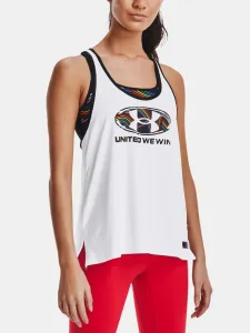 Under Armour Pride Knockout Top White