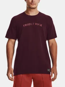 Under Armour Project Rock Crest HW T-shirt Red