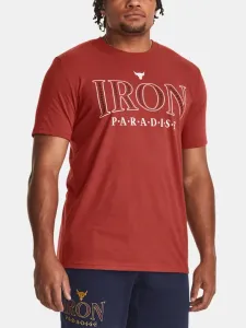 Under Armour Project Rock Iron SS T-shirt Red #1553675