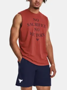 Under Armour Project Rock SMS SL Tank Top Red #1553692