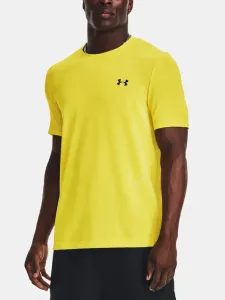 Under Armour UA Seamless Grid T-shirt Yellow