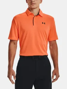 Under Armour Tech Polo Shirt Orange