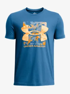 Under Armour UA B Box Logo Camo SS Mfo Kids T-shirt Blue