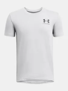 Under Armour UA B Sportstyle Left Chest SS Kids T-shirt Grey #1843803