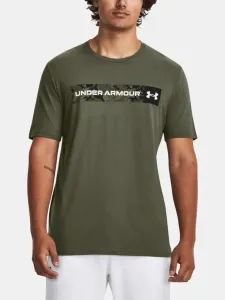 Under Armour UA Camo Chest Stripe SS T-shirt Green