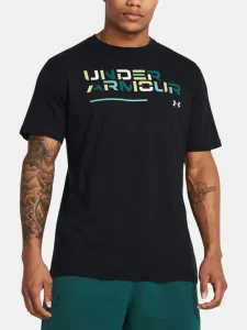 Under Armour UA Colorblock Wordmark SS T-shirt Black