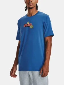 Under Armour UA Curry Splash Party SS T-shirt Blue #1256206